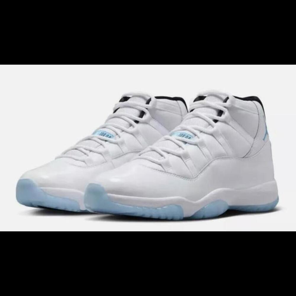 Nike Air Jordan 11 Retro Legend Blue OG Columbia White 2024 Size 12 CT8012-104